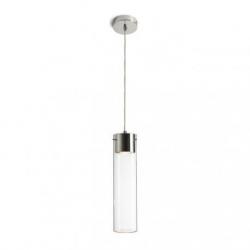 GARNISH wisząca  szkło przezroczyste/chrom 230V GU10 9W