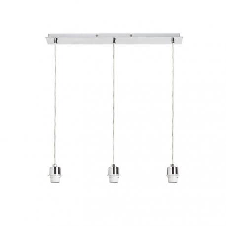 MORE 60 podstawa sufitowa wisząca  chrom 230V LED E27 3x15W