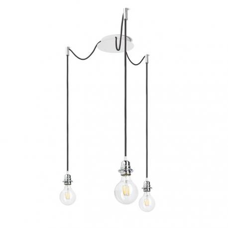 KOMBIX 3 zestaw wiszący BP+CK+CHO   230V LED E27 3x15W