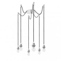 KOMBIX 6 zestaw wiszący BP+CK+CHO   230V LED E27 6x15W