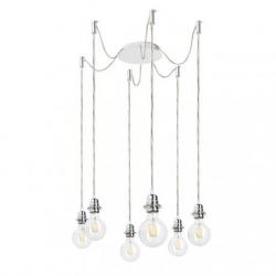 KOMBIX 6 zestaw wiszący BP+TK+CHO   230V LED E27 6x15W