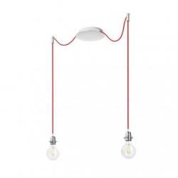 KOMBIX 2 zestaw wiszący CHP+CZK+CHO   230V LED E27 2x15W