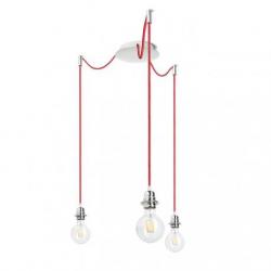 KOMBIX 3 zestaw wiszący CHP+CZK+CHO   230V LED E27 3x15W