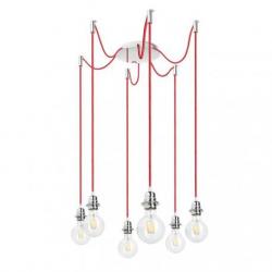 KOMBIX 6 zestaw wiszący CHP+CZK+CHO   230V LED E27 6x15W