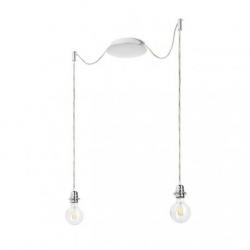 KOMBIX 2 zestaw wiszący CHP+TK+CHO   230V LED E27 2x15W