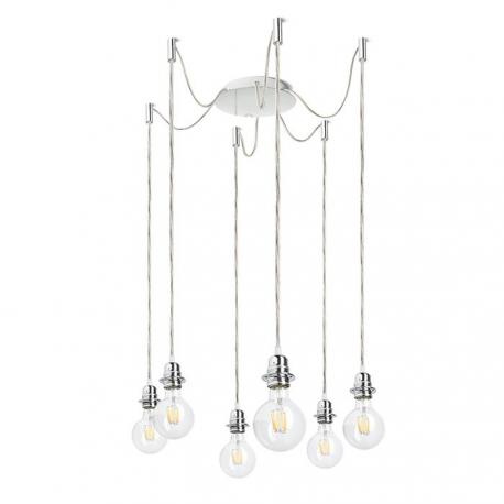 KOMBIX 6 zestaw wiszący CHP+TK+CHO   230V LED E27 6x15W