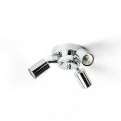 POSTE podstawa sufitowa  chrom 230V LED E27 3x15W