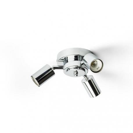 POSTE podstawa sufitowa  chrom 230V LED E27 3x15W