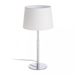 BROADWAY stołowa biała chrom 230V LED E27 15W