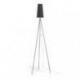 NYC TRIPOD stojak podłogowa  chrom 230V LED E27 15W