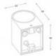 ZACK I  antracyt  230V LED 3W 58° IP54  3000K