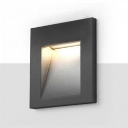 TESS SQ wpuszczana biała  230V LED 3W IP54  3000K