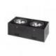 ELECTRA II  czarna  12V LED G53 2x15W