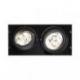 ELECTRA II  czarna  12V LED G53 2x15W