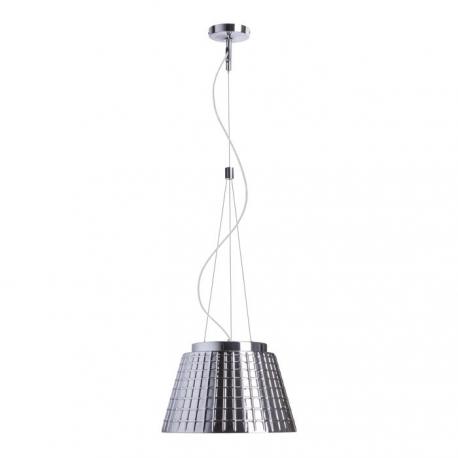 CORONA wisząca  szkło chromowane 230V LED E27 15W