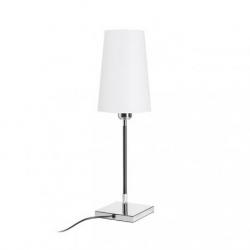 LULU stołowa biała/czarna chrom 230V LED E27 8W