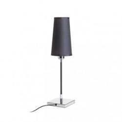 LULU stołowa czarna chrom 230V LED E27 8W