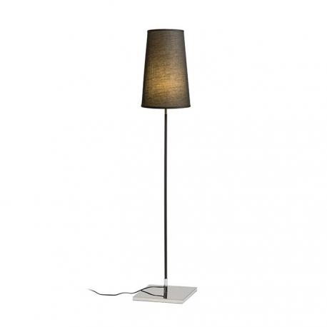 LULU podłogowa czarna chrom 230V LED E27 8W