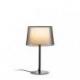 ESPLANADE stołowa przezroczysta czarna/biała chrom 230V LED E27 15W