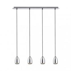 BABADES IV wisząca  chrom 230V GU10 4x35W