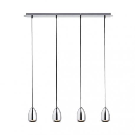 BABADES IV wisząca  chrom 230V GU10 4x35W