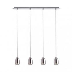 BABADES IV wisząca  nikiel mat 230V GU10 4x35W