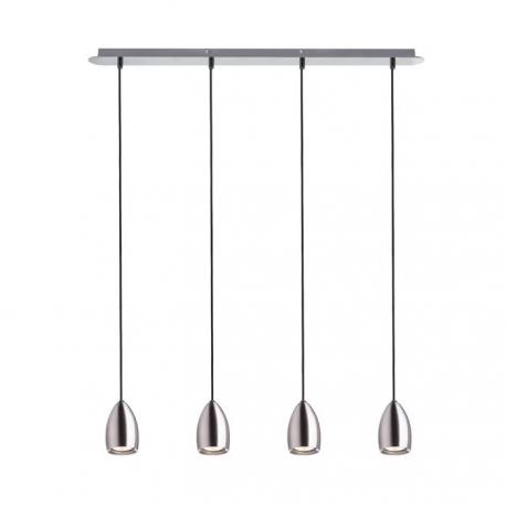 BABADES IV wisząca  nikiel mat 230V GU10 4x35W