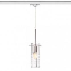 GIFT do szyny  3-faz  szkło przezroczyste 230V LED E14 6W