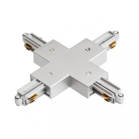 1F X łącznik srebrno-szara  230V