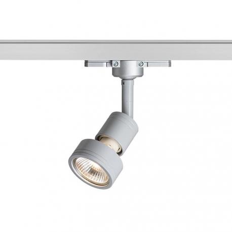 PURINA do szyny  3-faz srebrno-szara  230V LED GU10 8W