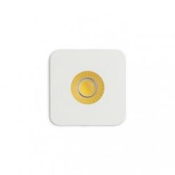 RIO SQ wpuszczana biała  230V LED 3W 22°  3000K