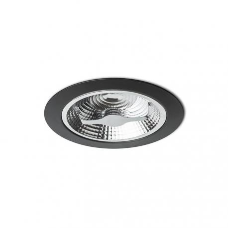 KELLY LED DIMM wpuszczana czarna  230V LED 15W 45°  3000K