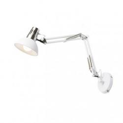 ANTE ścienna biała nikiel mat 230V LED E27 15W