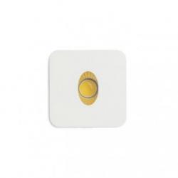 RIO SQ O wpuszczana biała  230V LED 3W 22°  3000K