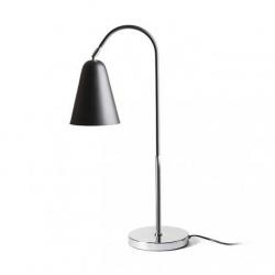 GARBO stołowa czarna chrom 230V LED E27 15W