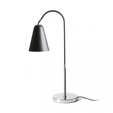 GARBO stołowa czarna chrom 230V LED E27 15W