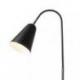 GARBO stołowa czarna chrom 230V LED E27 15W