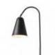 GARBO stołowa czarna chrom 230V LED E27 15W