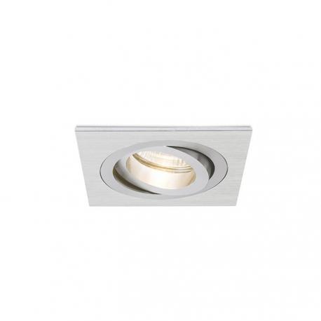 PASADENA GU10 SQ I wpuszczana  aluminium szczotkowane 230V LED GU10 7W