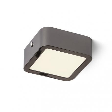 HUE SQ 9 sufitowa  czarny chrom 230V LED 6W  3000K