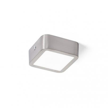 HUE SQ 9 sufitowa  nikiel mat 230V LED 6W  3000K
