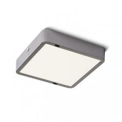 HUE SQ 17 sufitowa  czarny chrom 230V LED 18W  3000K