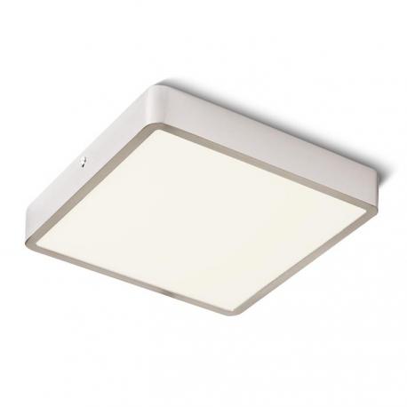 HUE SQ 22 sufitowa  nikiel mat 230V LED 24W  3000K