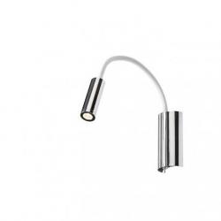 SHOW ścienna biała chrom 230V LED 3W  3000K