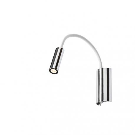 SHOW ścienna biała chrom 230V LED 3W  3000K