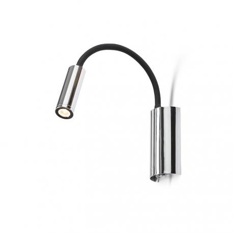 SHOW ścienna czarna chrom 230V LED 3W  3000K