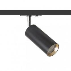 MAVRO do szyny  1-faz czarna/złota  230V LED 12W 38°  3000K