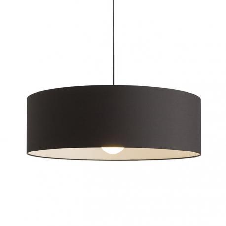 RON 60/19 abażur  Polycotton czarna/białe PCV  max. 23W