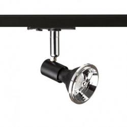 TRICA do szyny 1-faz czarna  230V LED GU10 12W