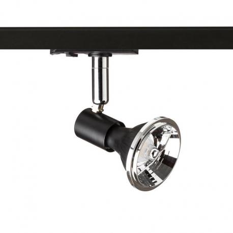 TRICA do szyny 1-faz czarna  230V LED GU10 12W